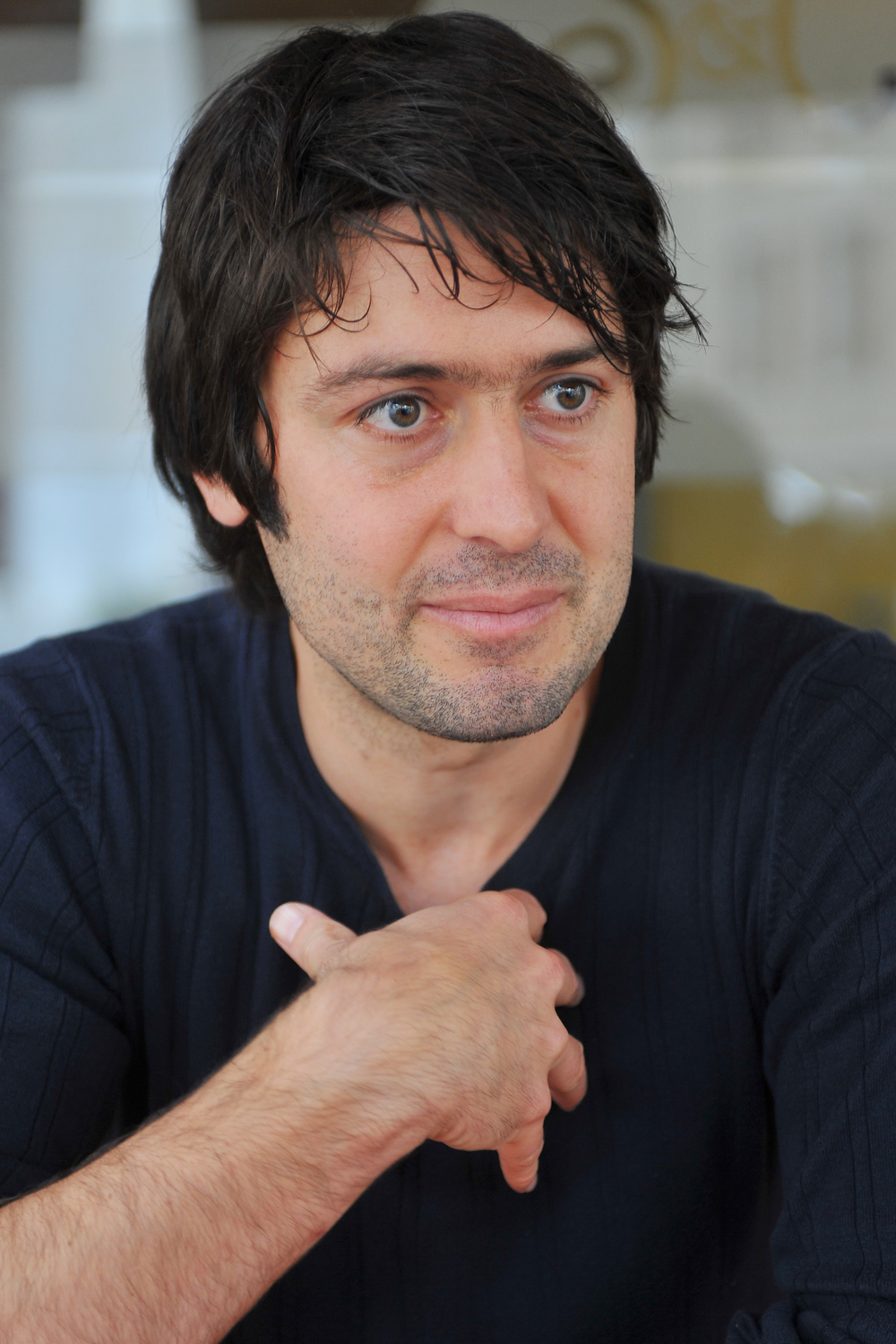 Pascal Jenny, ancien footballeur pro, qui travaille actuellement pour Carrefour-Rue. Photo Lib/Alain Wicht Genève, le 10.10.2012