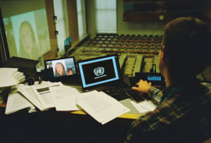 RSI in Room XVI. Palais des Nations (United Nations Office at Geneva) © Daniel Harrison