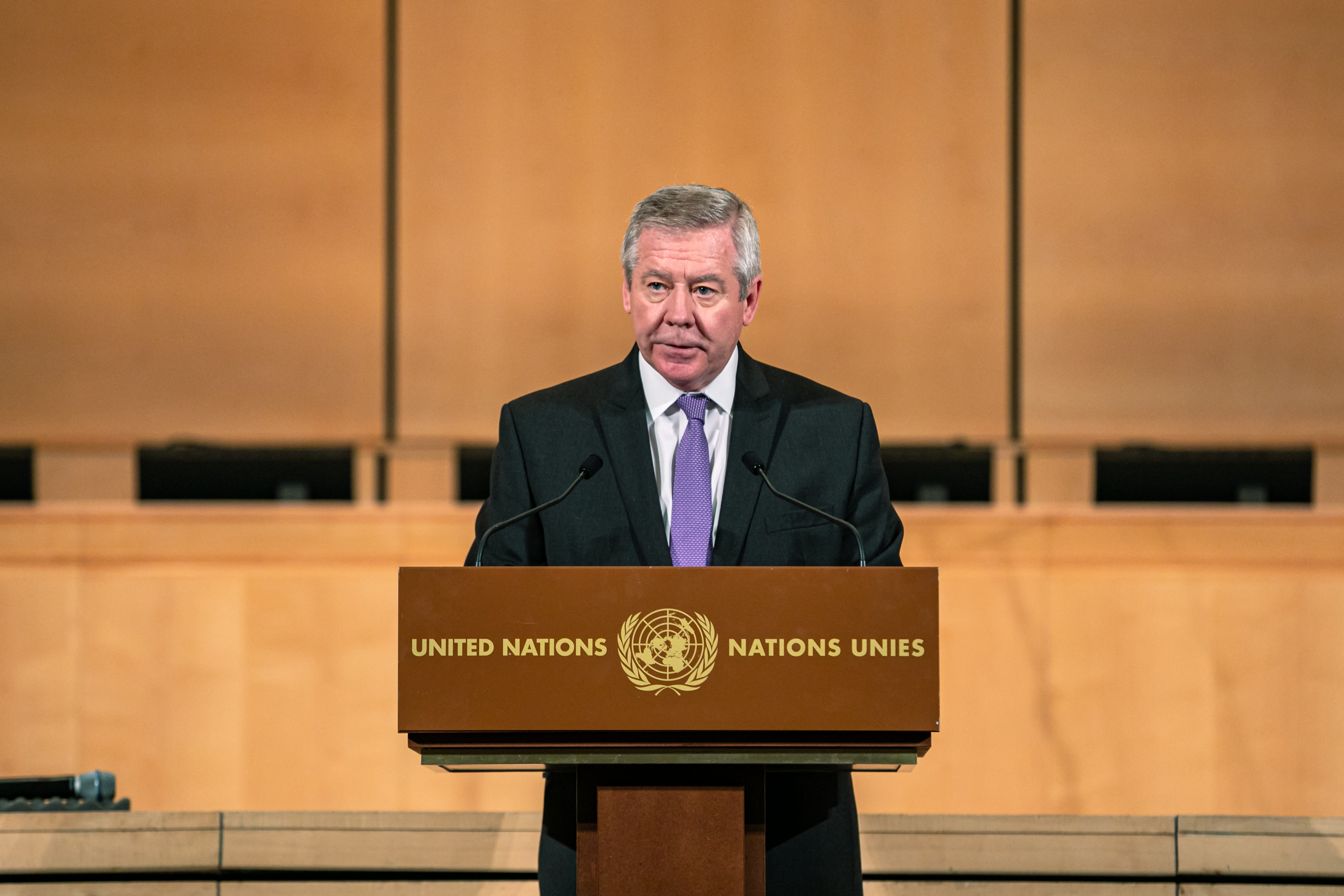 Gennady Gatilov of the Russian Federation - UN Today