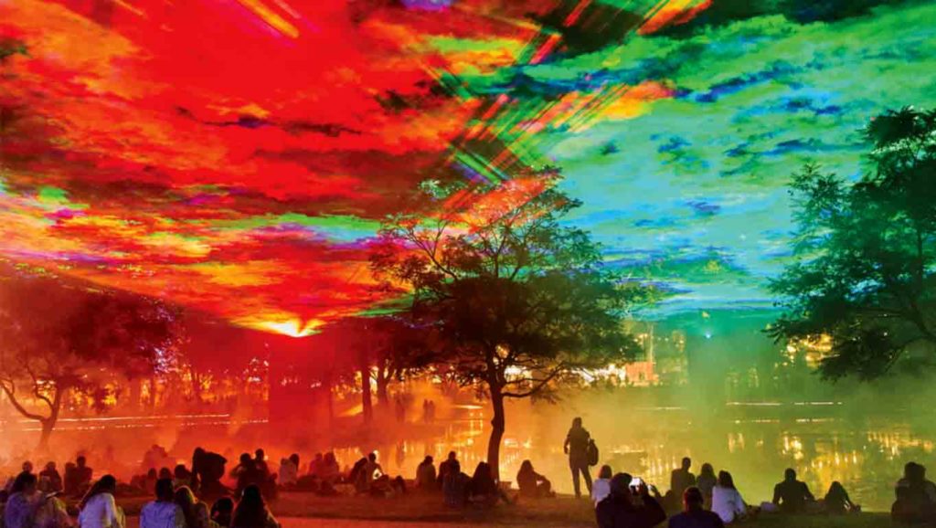 ‘Borealis’ at the Adelaide Fringe Festival © David Solm / Novatech