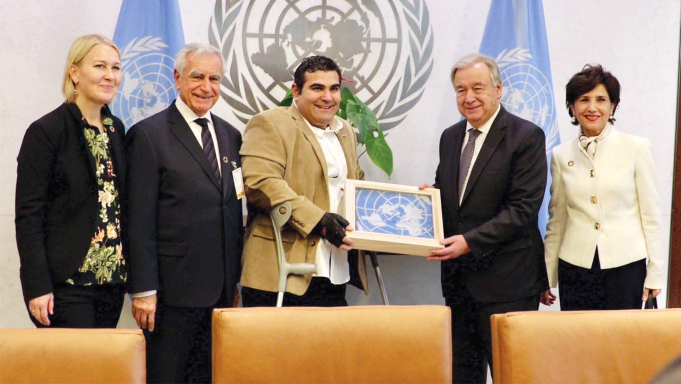 UNDP appoints Michael Haddad as Regional Goodwill Ambassador for climate action