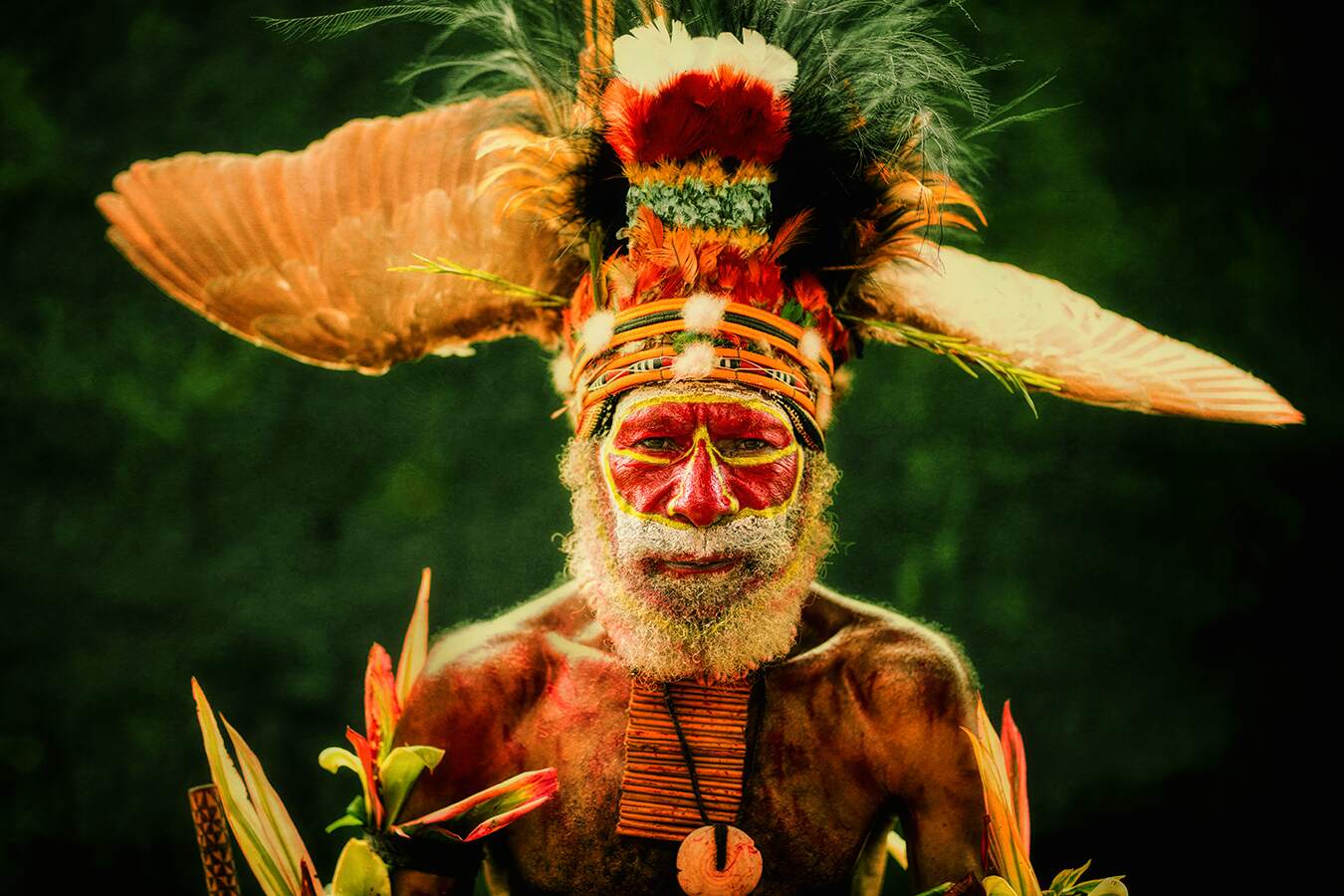 An elder from Western Highlands of Papua New Guinea.