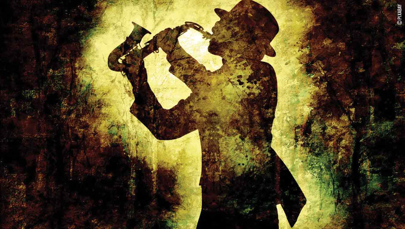 Jazz, a music genre that originated in the African-American communities of New Orleans (Lousiana, United States), in the late 19th and early 20th centuries