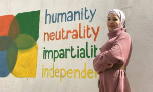 Safa’ Obeid, a teacher at the UNRWA Sweileh Preparatory Coeducational School in Amman, Jordan, won The Earth Prize 2022 Educator of the Year Award.